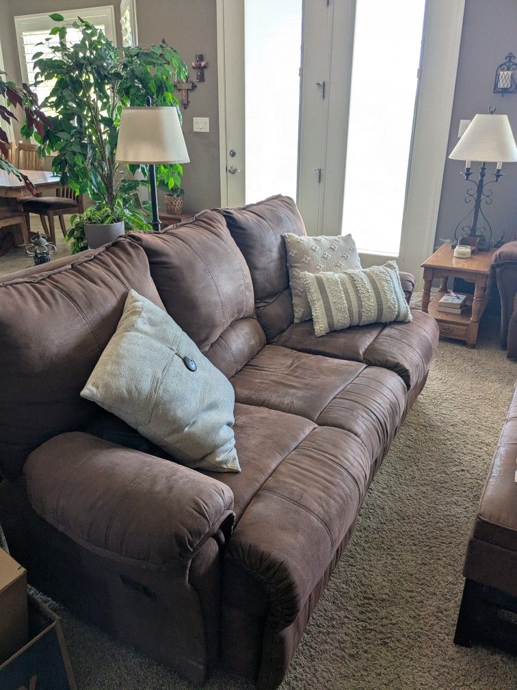 Two Sofas & Recliner/Rocker
