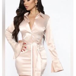 Satin dress