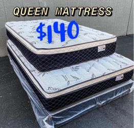 Queen size pillow top mattress only