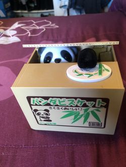Panda piggy bank