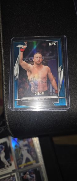 2026 Ufc Topps Justin Gaethje 009/299
