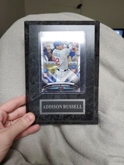 Addison Russell In Plaque