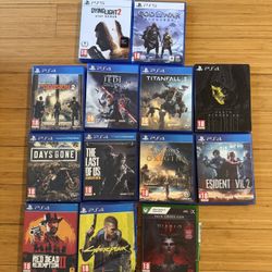 PS4 / PS5 / Xbox game lot - 13 games