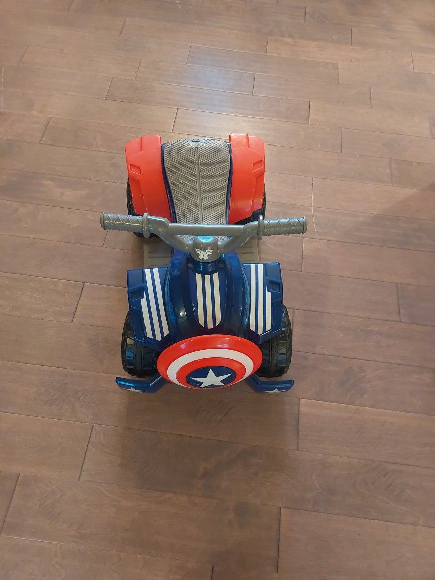Captain America Battery operated Toddler Bike
