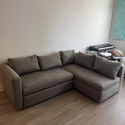 Pop up platform queen sleeper couch