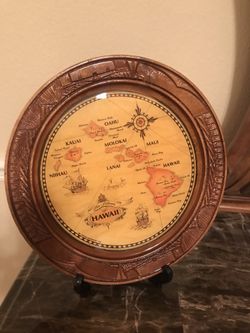 Hawaii map plate