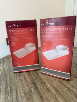 2 Crofton Soup & Sandwich Duo Sets – New in Box! Never Opened!