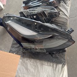 Tesla Headlight And Fog Lights