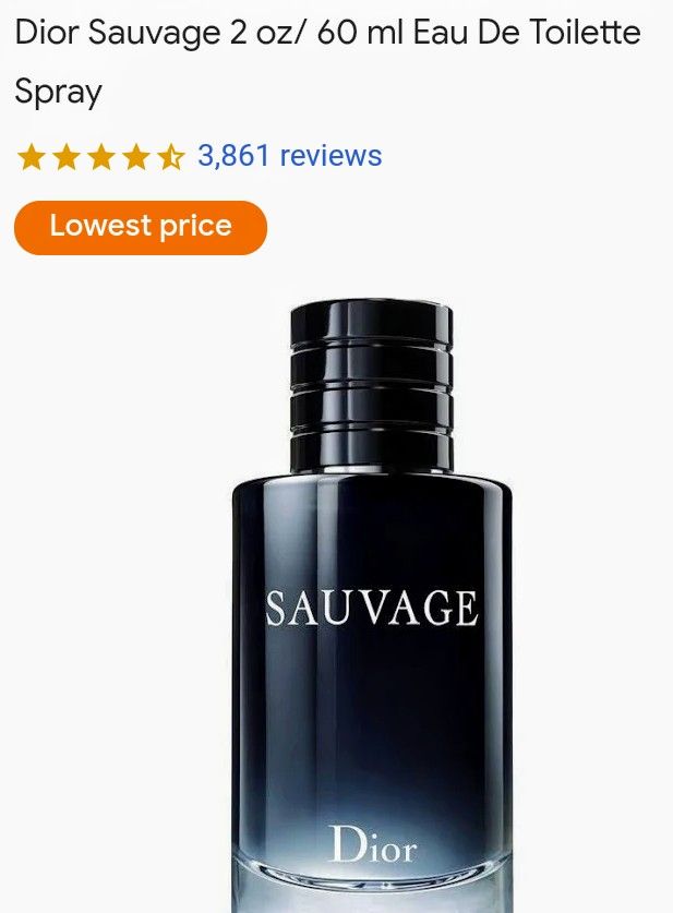 Dior Sauvage Men's Calogne
