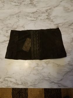 Mini black corset