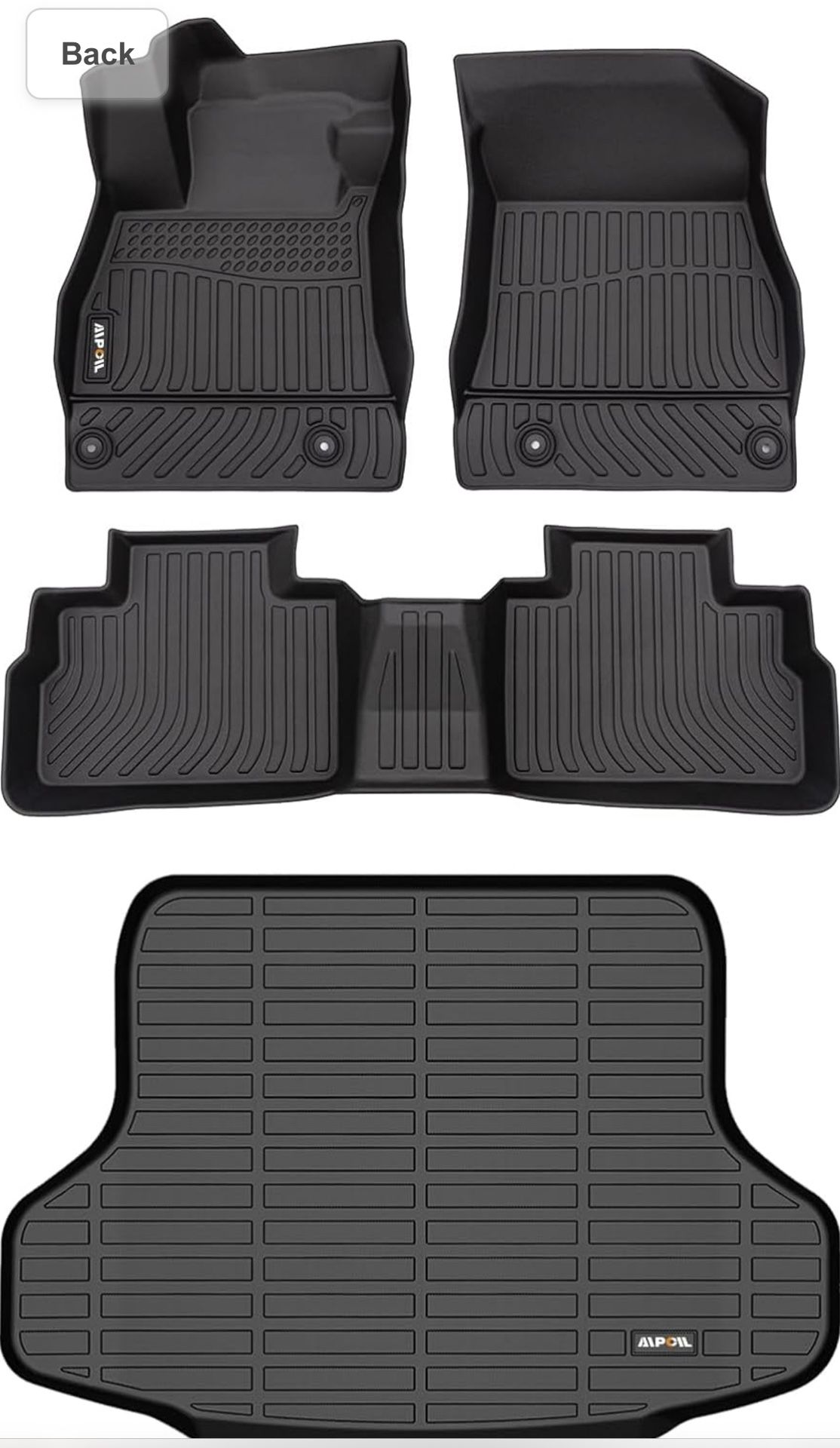 Nissan Sentra All Weather Floor Mats 