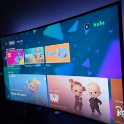 55' Samsung 4k Curved TV