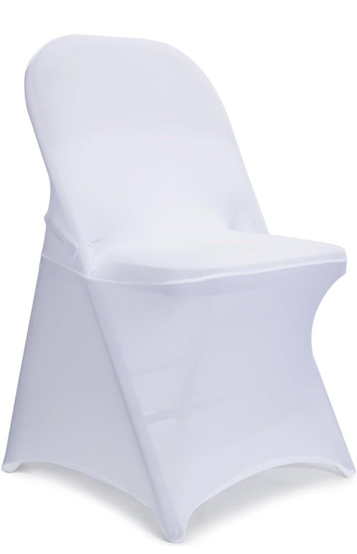10 White Chair Covers 