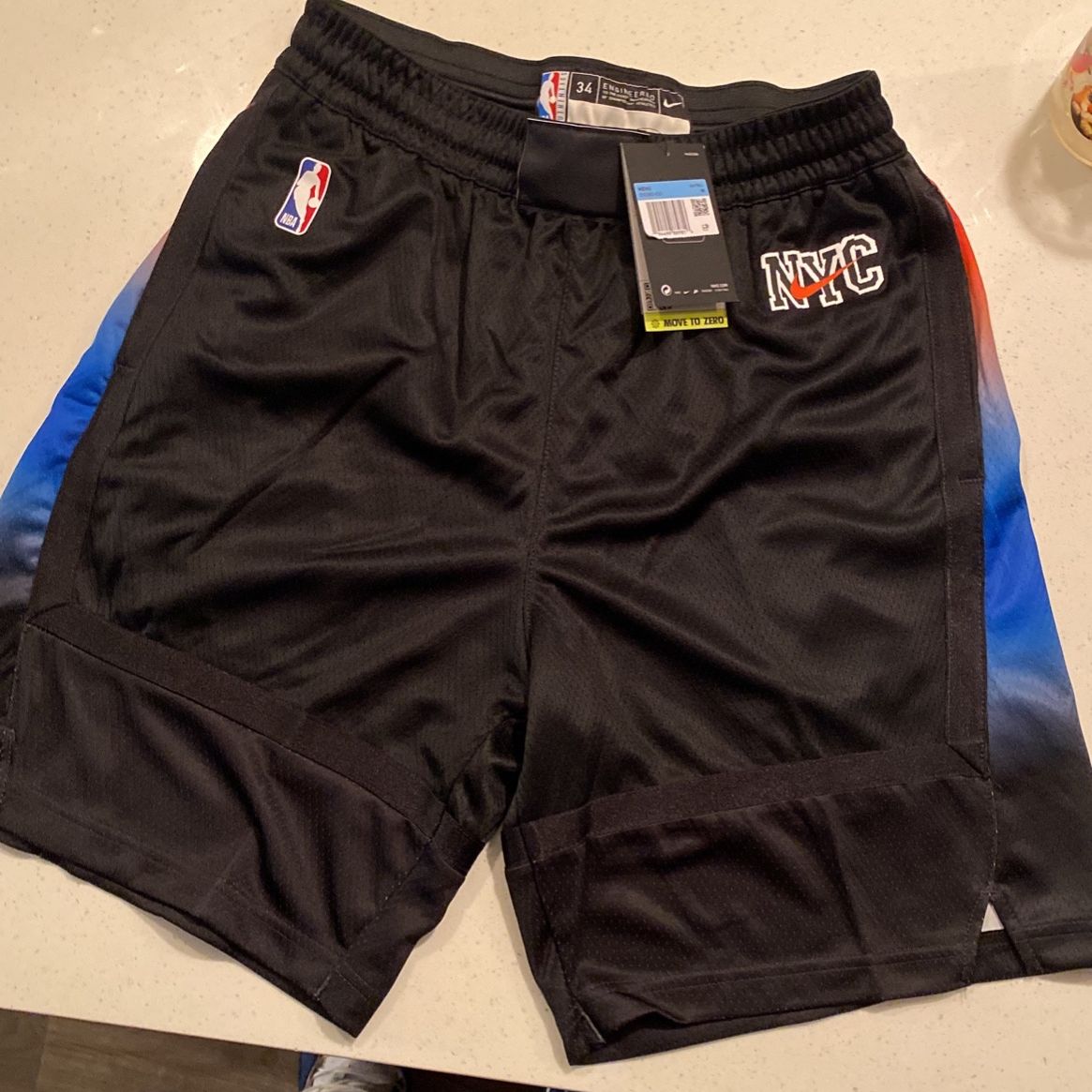 New York Knicks X Kith City Edition Swingman Shorts By Nike