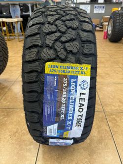 275 55 20 Leao Lion Climber XT New Tires