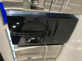 Samsung 4-Door Black Refrigerator
