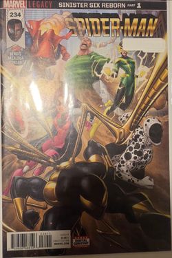 🕷️ Spider-Man #234 (Marvel Legacy) – Sinister Six Reborn Part 1 – Excellent! 🕷️