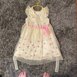 Yellow Polka Dot Dress