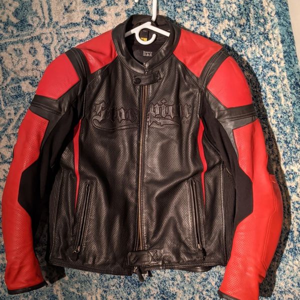 Scorpion Leather Motorcycle Jacket - Men's Large - $70 for Sale in ...