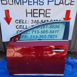 2013-2017 CADILLAC XTS FRONT LEFT DOOR USED OEM.