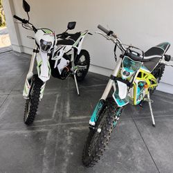 25KW and 12KW Electric Dirt Bikes - Less Than 200 Miles