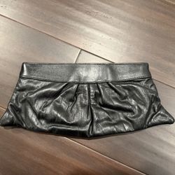 Lauren Merkin Leather Clutch Bag