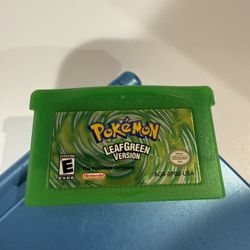 Gameboy Pokemon Leafgreen Game