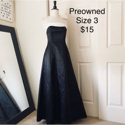 Dress Party Gown Dress Size 3