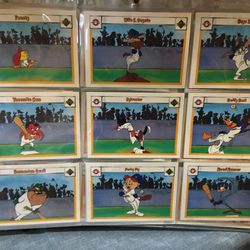 Full Collection Of Looney Tunes Baseball Cards