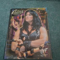 Vintage 2000 WWF Wrestling Folder Chyna