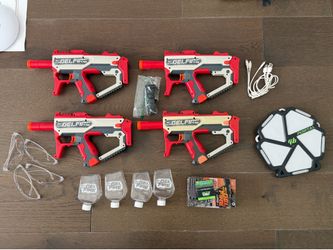 Nerf Gelfire Mythic Full Auto Blaster + Extras