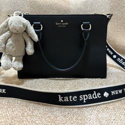Kate Spade Purse with Jelly Cat Keychain