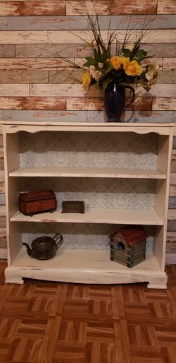 Refinished bookcase