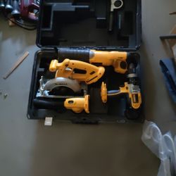 18v DeWalt Tool Set Only