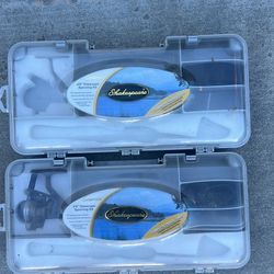 2 Fishing Cases And One Spinning Reel