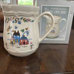 Vintage Heartland Water Pitcher By International