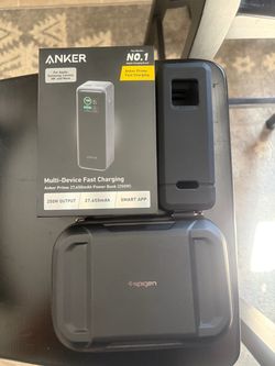 NEW ANKER PRIME 27,650 POWER BANK W/ ANKER CHARGING BASE