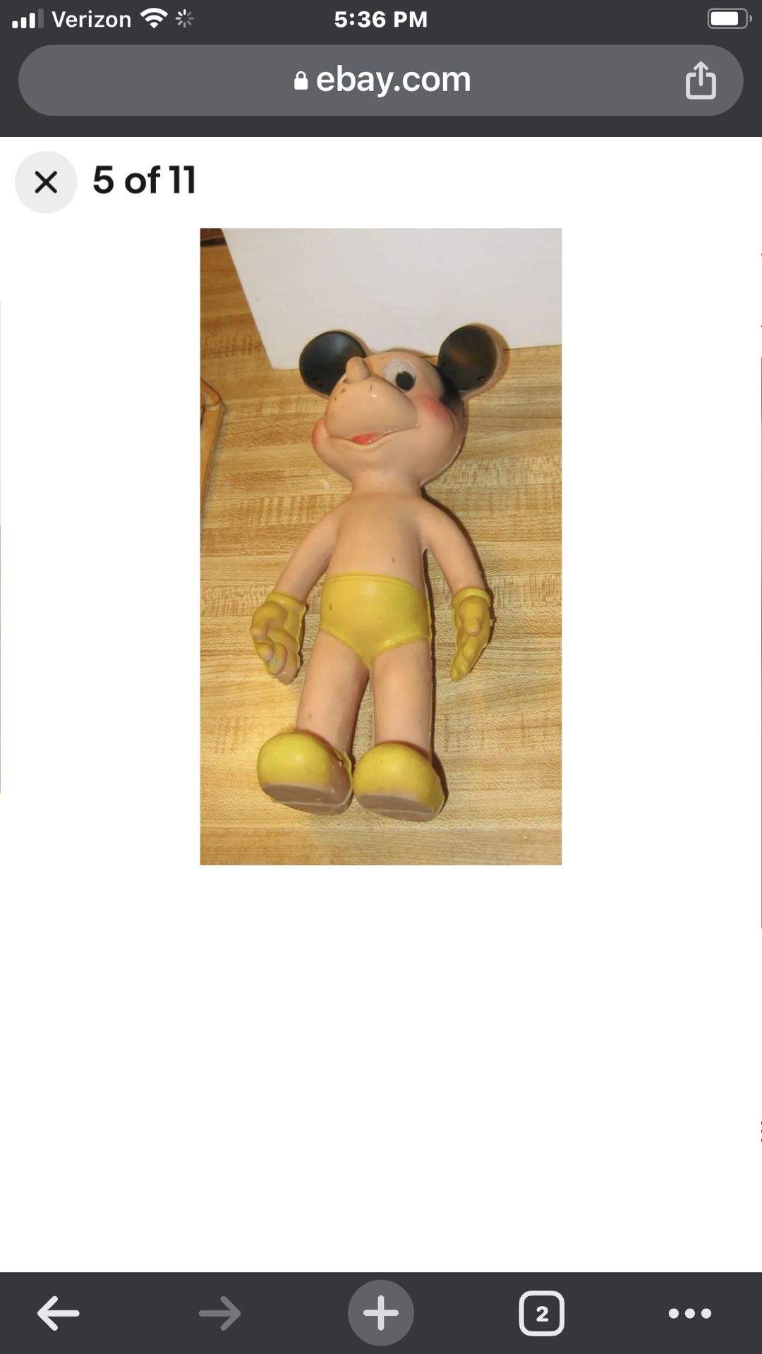 Vintage Mickey Mouse Circa 1950’s