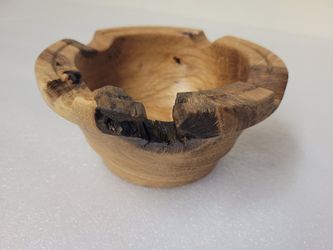 Handmade Birch Cigar Ashtray