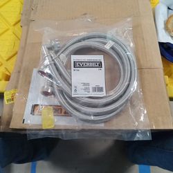 EVERBILT WASHING MACHINE STAINLESS STEEL HOSES !!!