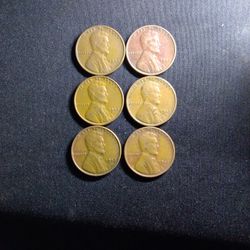 1942 Wheat Pennies 