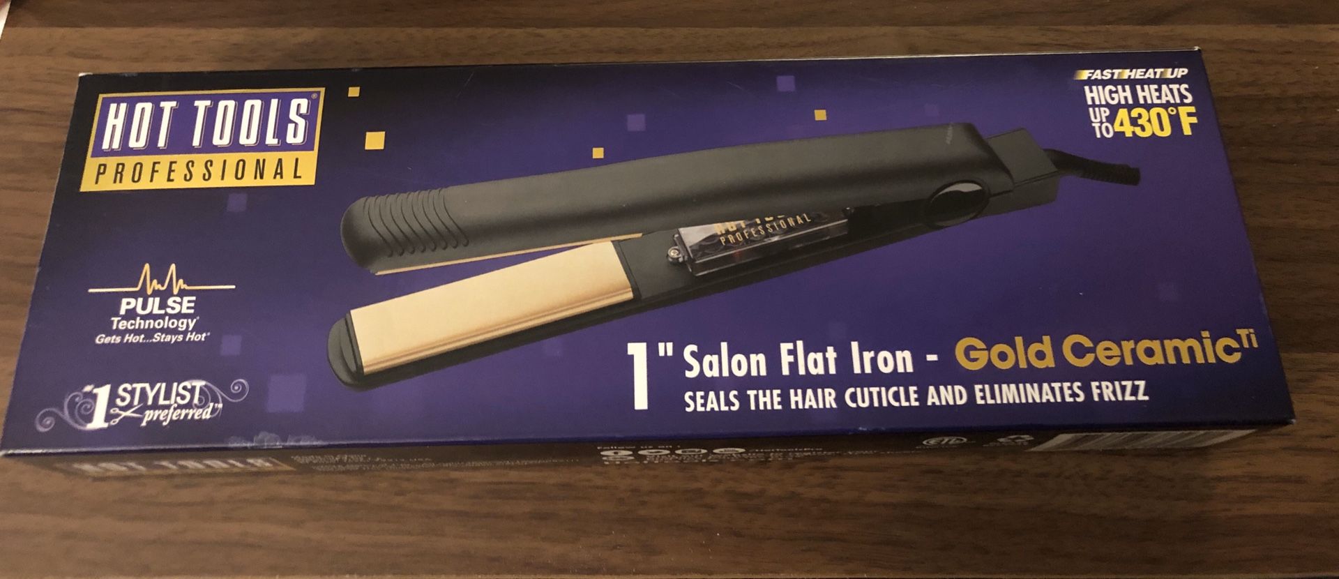 Hot tools professional flat iron