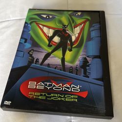 Batman Beyond return of the Joker DVD