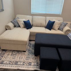 Reclining Couch/Coffee Table Set