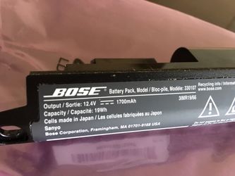 Bose battery pack