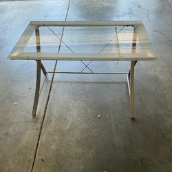 Metal/Glass Desk