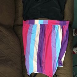 New Women Two Piece Swimsuit Size Large 12-14 