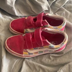 Kids Vans Size 2.5 Like New 