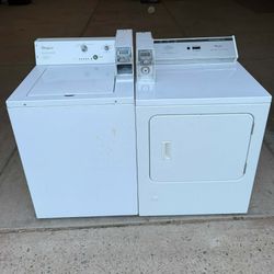Whirlpool Commercial Washer And Gas Dryer 