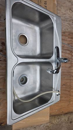 Stainless steel sink o.b.o